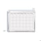 Flipside 18in X 24in Aluminum Framed Calendar Magnetic White Dry Erase Board 17302 - alternate 5